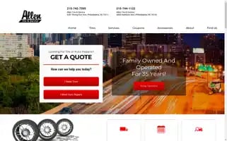 Allentireandservice.com Screenshot 2024-05-08 11:46:18