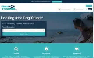 Findadogtrainer.com Screenshot 2024-06-30 21:39:00