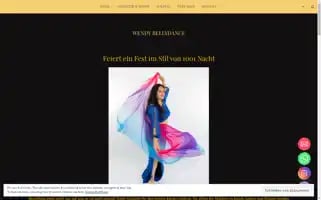 Bauchtanzwendy.com Screenshot 2024-06-14 05:29:05