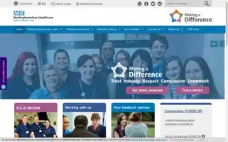 Nottinghamshirehealthcare.nhs.uk Screenshot 2024-07-01 20:00:05