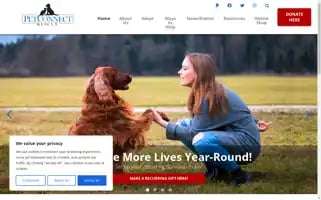 Petconnectrescue.org Screenshot 2024-07-01 11:31:49
