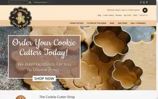 Thecookiecuttershop.com Screenshot 2024-05-14 08:02:25