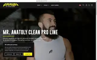 Arribanutrition.com Screenshot 2024-06-17 15:03:13
