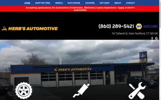 Herbsautomotiverepair.com Screenshot 2024-05-16 01:16:23