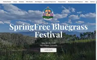 Springfreebluegrassfest.com Screenshot 2024-07-03 23:10:43