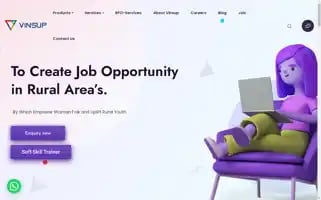 Vinsupinfotech.com Screenshot 2024-05-28 10:24:45