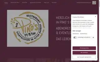 Pinos-restaurant.de Screenshot 2024-07-03 08:59:17
