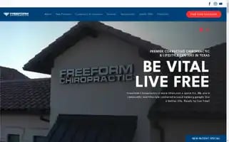 Freeformchiropractic.com Screenshot 2024-05-15 22:50:20