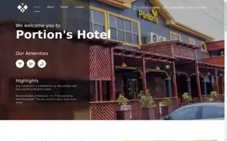 Portionshotel.com Screenshot 2024-04-16 23:00:40