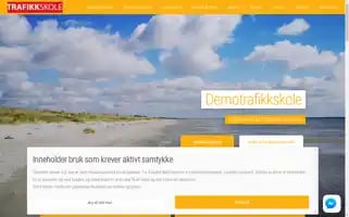 Demotrafikkskole.no Screenshot 2024-07-10 05:30:41