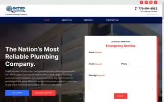 Unitedinstallersplumbing.com Screenshot 2024-05-14 18:30:30