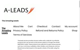 Amazingleads.store Screenshot 2024-05-25 22:00:56