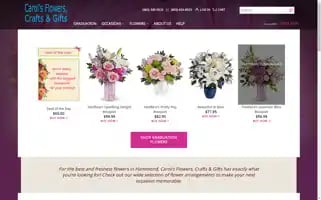 Carolsflowersofhammond.com Screenshot 2024-05-15 16:37:14