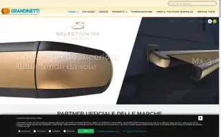 Grandinettitende.it Screenshot 2024-06-14 23:06:07