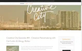Creativecitypodcast.com Screenshot 2024-06-14 00:52:07