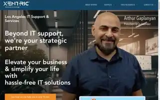 Xentricsolutions.com Screenshot 2024-06-30 20:15:17