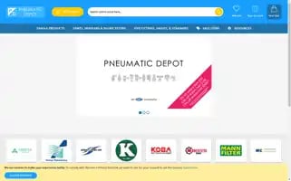 Pneumaticdepot.com Screenshot 2024-07-06 14:21:42