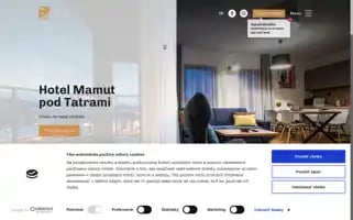 Hotelmamut.sk Screenshot 2024-07-10 07:28:21