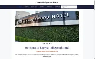 Loews-hollywood-hotel.com Screenshot 2024-04-15 15:29:27