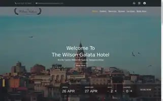Thewilsongalatahotel.com Screenshot 2024-04-26 16:35:36