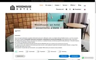 Woodhousehotel.it Screenshot 2024-04-16 13:16:33