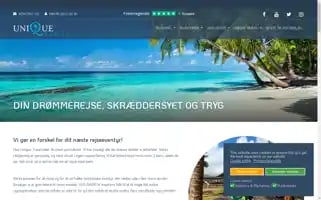 Uniquetravel.dk Screenshot 2024-04-14 20:19:58