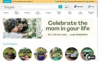 Sunnydazedecor.com Screenshot 2024-05-04 07:31:53