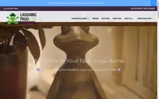 Laughingfrogyoga.com Screenshot 2024-05-16 05:22:09