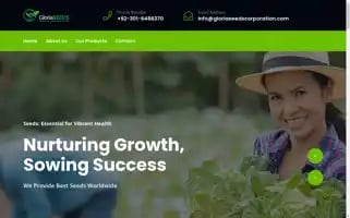 Gloriaseedscorporation.com Screenshot 2024-05-24 12:10:15