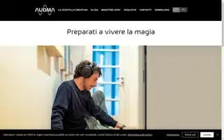 Audma.it Screenshot 2024-07-05 16:29:01