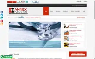 Annexpublishers.com Screenshot 2024-05-08 13:06:57