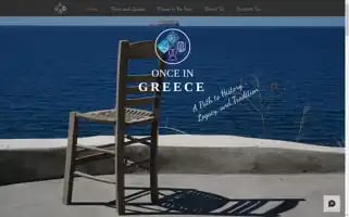 Onceingreecetours.com Screenshot 2024-04-14 18:15:26