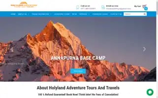 Holytourstravels.com Screenshot 2024-04-16 21:45:20