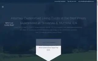 Ironcladlivingtrust.com Screenshot 2024-07-05 18:19:55