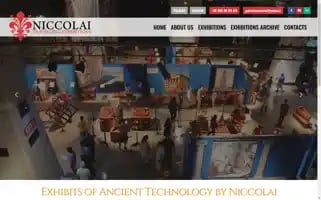Niccolaitravellingexhibitions.com Screenshot 2024-04-24 01:37:09