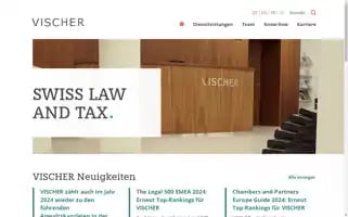 Vischer.com Screenshot 2024-07-05 05:58:12