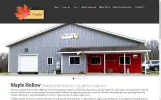 Maplehollowsyrup.com Screenshot 2024-07-06 08:40:02