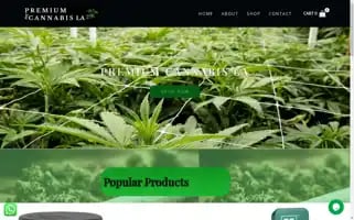Premiumcannabisla.com Screenshot 2024-05-26 12:06:52