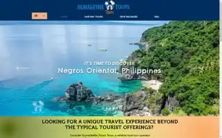 Dumagetmetours.com Screenshot 2024-04-18 04:30:35