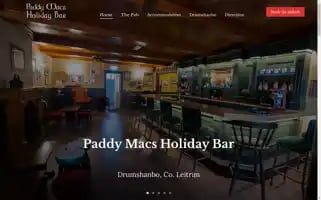 Paddymacsholidaybar.ie Screenshot 2024-07-09 05:58:05