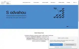 Activecitizensfund.cz Screenshot 2024-07-02 12:26:45