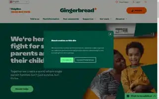 Gingerbread.org.uk Screenshot 2024-06-29 14:39:01