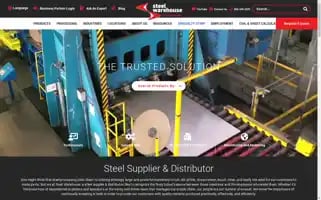 Steelwarehouse.com Screenshot 2024-05-16 18:57:11