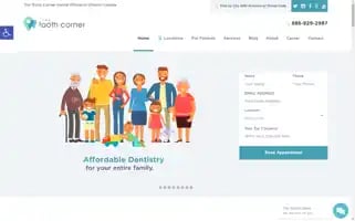 Toothcorner.com Screenshot 2024-05-14 13:42:38