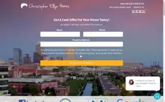 Christopherellynhomes.com Screenshot 2024-07-01 14:23:55