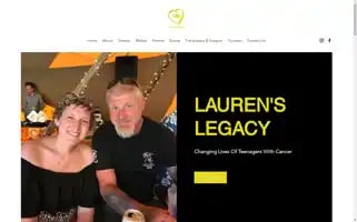 Laurenslegacy.co.uk Screenshot 2024-06-14 18:05:13