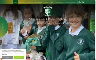 Allsaintsce.lbhf.sch.uk Screenshot 2024-06-27 08:56:44
