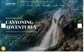 Canyoningtripnepal.com Screenshot 2024-04-24 09:08:20