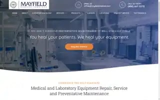 Mayfieldmedical.com Screenshot 2024-05-16 07:17:55