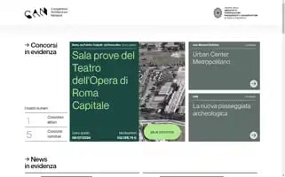 Competitionarchitecturenetwork.it Screenshot 2024-07-06 09:10:51